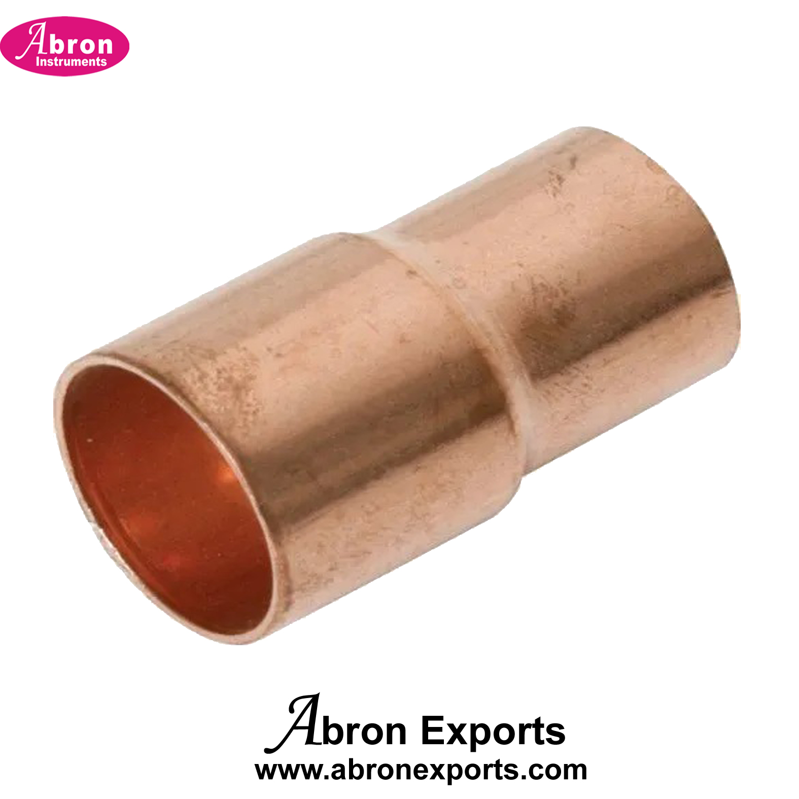 Medical gas Pipe Line spare coupler Reducer copper 22 to 15mm Pack of 100 Abron ABM-1121PR15